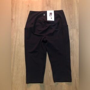 🔊Spyder | Cropped Black Leggings